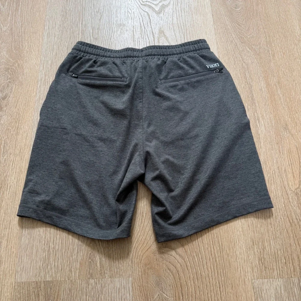 Vuori Sunday Performance Short Men XS Charcoal Grey Performance 7